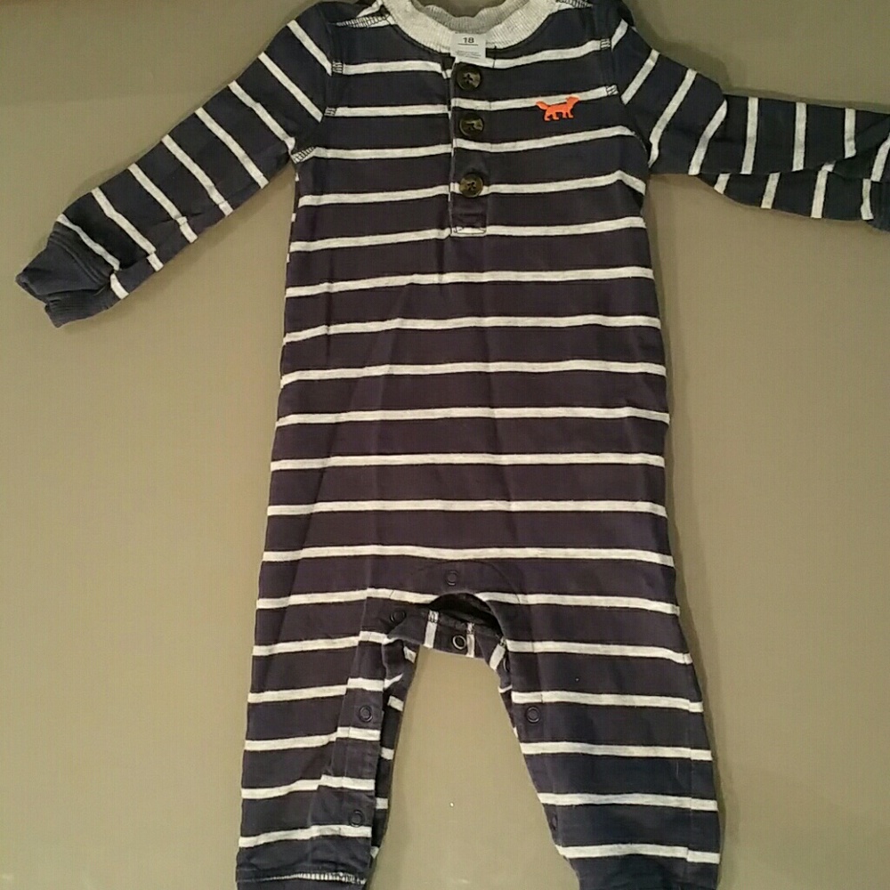 Carter's One Piece Long Sleeve Romper